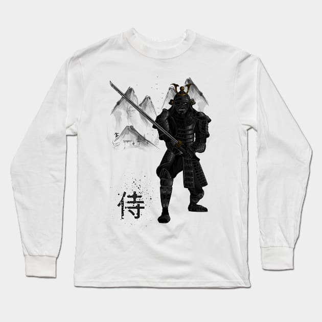 HONOR - black version Long Sleeve T-Shirt by berserk